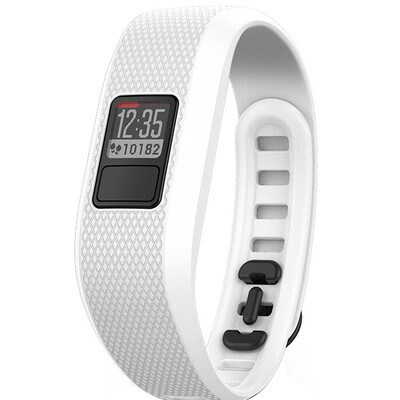 

Garmin vivotit3 white smart bracelet 50 meters waterproof backlight display one year automatic power activity detection