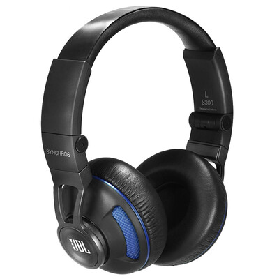

JBL S300 Folding Portable Headset Bass Excellent Rugged Head Beam Phone Calls Mike Wear Comfortable