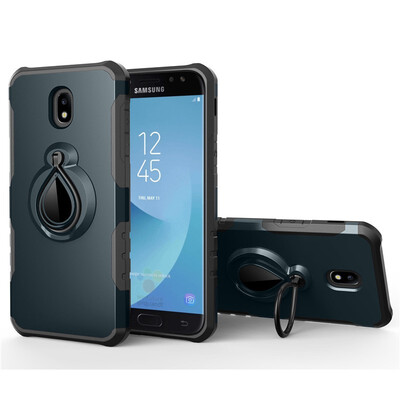 

Fivice Samsung Galaxy J5 2017 European version J550 Case TPU Water Drop Ring Stand Car Power Magnetic Drop-proof Phone Case