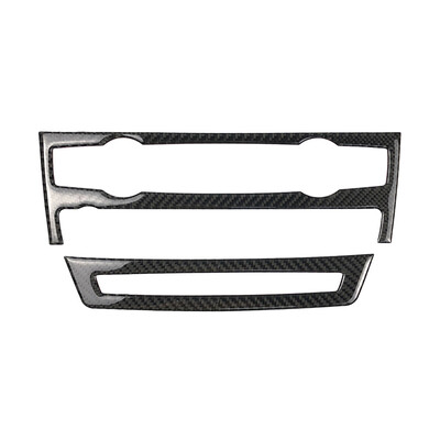 

Carbon Fiber Car CD Control Panel Sticker CD Panel Interior Decoration For BMW Old X5 X6 E70 E71