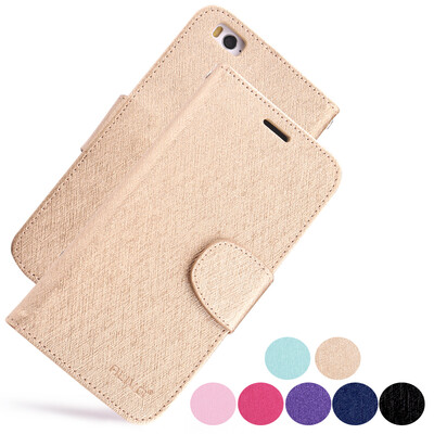 

Mooncase Шелк и кленовый Флип Folio PU кожаный чехол для Xiaomi 4C
