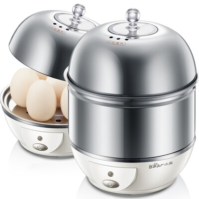 

Bear single double multi-functional multi-functional stainless steel home automatic power off egg boiled egg breakfast machine ZDQ-A06W1
