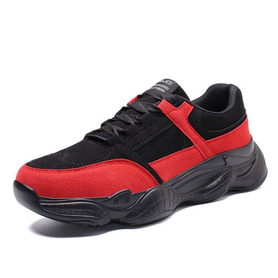 

Mens Shoes Fashion Sports Shoes Breathable Running Shoes Casual Sneakers Shoes For Men Black White Red Grey Size 39-44