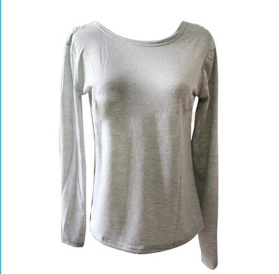 

Fashion Women Sexy Backless T-Shirt Summer Casual Long Sleeve Lace Blouse Tops