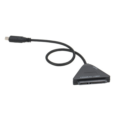 

USB 31 Type C to External 25" 35" SATA III HDD SSD Hard Drive Converter Adapter Cable for Mac Win 8 OS