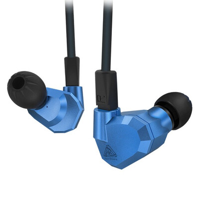 

KZ ZS5 Hybrid Earphones 2DD2BA Dynamic Balanced Armature Sport Earphones Noise Isolating In Ear Headset HiFi Music Earbuds