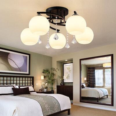 

JUEJA Modern Minimalist 5 Heads Ceiling Lights LED Lamp for Living Room Dining Room Bedroom