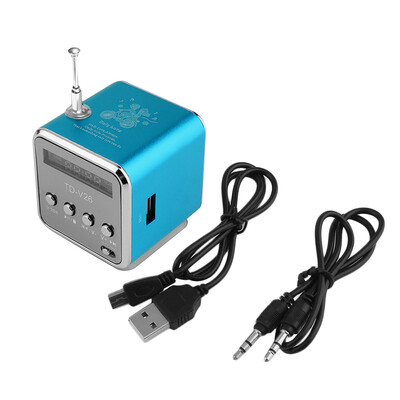 

Portable Micro USB Mini Stereo Super Bass Speaker Music MP3/4 FM Radio