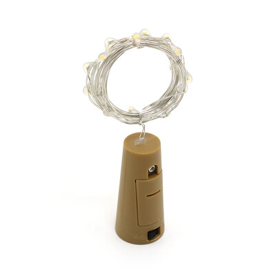 

1m 20 Lights LED Lantern Bottle Stopper Type String Light for Birthday Christmas Decoration