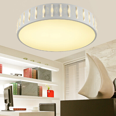 

NVC Ceiling Lamps Living Room Lamps Lights Lights Lamps Can Be Controlled Iron Lamps Round Tri-color Adjustable 18W3000K 6500K