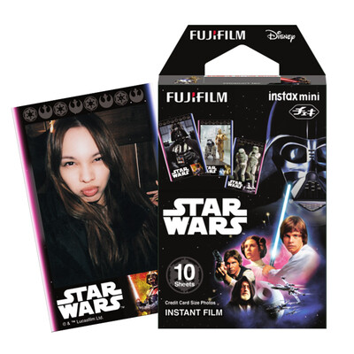 

Fuji FUJIFILM INSTAX an imaging camera MINI photo paper film Star Wars