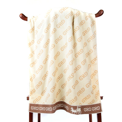 

Jinhe home towel home textiles Qin Dynasty bath towel coffee color JH07-43B a