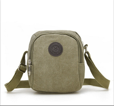 

Mens casual canvas bag fashion trend in mens bags one shoulder inclined across backpack han edition joker contracted small bag