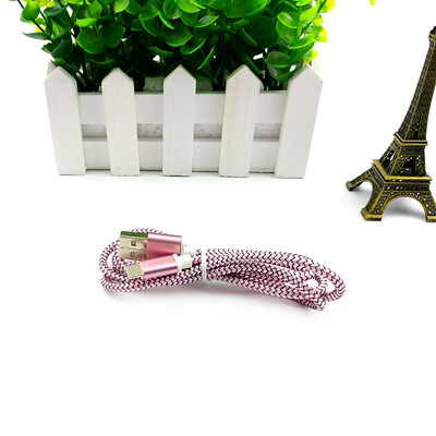 

2019 New Nylon Braided Type C Date Usb Charging Cable Data Cable For Samsung Free Shipping High Quality