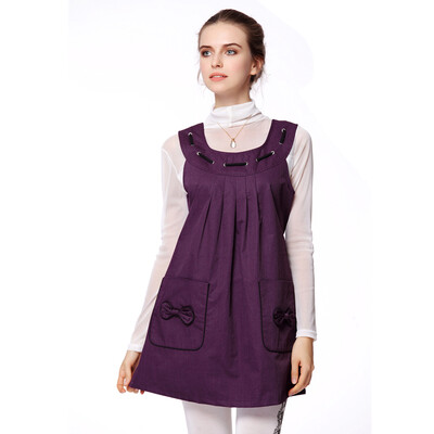 

Jing Qi JOYNCLEON radiation protection clothing clothing clothing radiation clothing vest skirt four seasons dark purple XL code jc8330