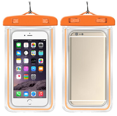 

MyMei Phone Case Waterproof Underwater Luminous Glow Diving Pouch Bag New