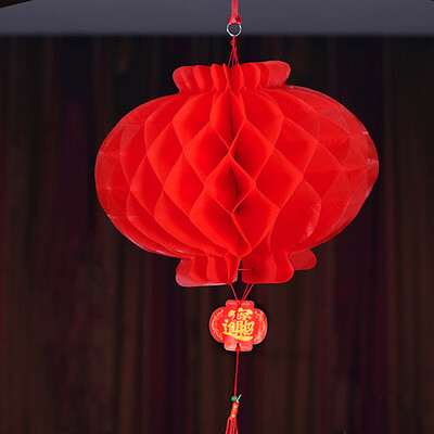 

Extreme Space JDKJ Wedding Wedding Lantern Red Lantern Wedding Spring Festival Chinese New Year Decoration Lantern Folding Lantern 20