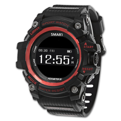 

Zeblaze BT40 Smart Sports Watch 5ATM Water-Proof Smart Wrist Band Heart Rate Sleep Monitor Pedometer Calorie Alarm Compatible IOS