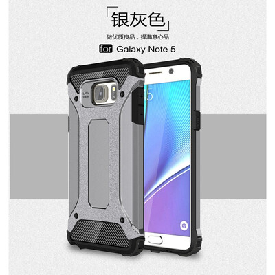 

Fivice Samsung Galaxy Note 5 case Luxury Silicone Diamond Armor PC Hard Shell Phone Case