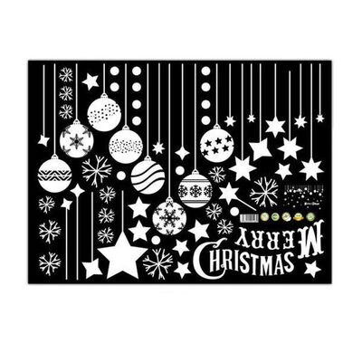 

UpperX Wall Stickers merry christmas background wall decoration Removable C 45 cm x 60 cm