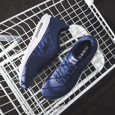 

361 degrees mens shoes retro leather running shoes casual warm shock absorbing shoes 67182218-2 Equatorial blue 361 degrees white 41