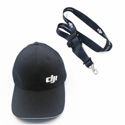 

DJI Mavic PRO parts accessiories Blueblack Hat Outdoor Cotton Visor Hatdrone hatRemote Controller Sling Lanyard