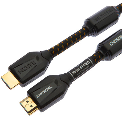 

Akihabara (CHOSERL) QQ001T2 Цифровой высокоинтенсивный вводный разъем HDMI 1.4 версия 3D-функция 2 метра
