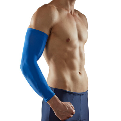 

LP Sport Arm Extended Basketball Riding Elbow Full Arm Sleeve SL51 White