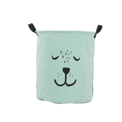 

3540cm Folading Laundry Bag Cotton Cartoon Pattern Storage Bags Linens Toy Storage Clothes Washing Basket