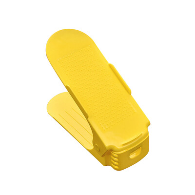 

Home Double Layer Shoes Storage Rack Shoe Shelf Holder Organizer Amazing Space-Saving 10pcsThe colors are delivered at random