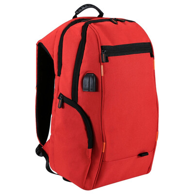 

Outdoor Charging Backpack with USB Port Waterproof Breathable Travel Bag Wear-resisting Anti-theft Backpack