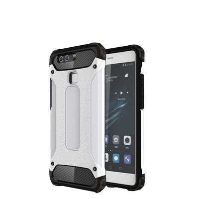 

Fivice Huawei P9 case Luxury Silicone Diamond Armor PC Hard Shell Phone Case
