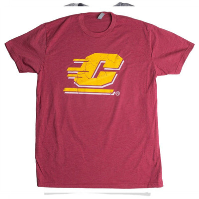 

Ann Arbor T-shirt Co Central Michigan University CMU Chippewas Vintage Style Unisex T-shirt