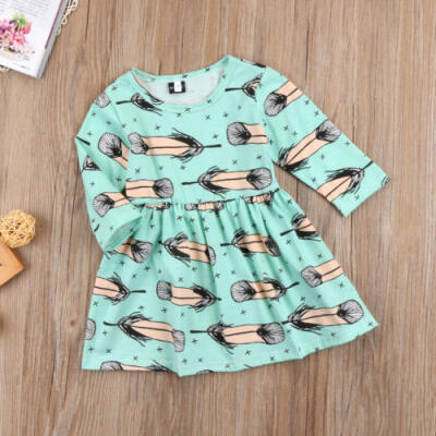 

Baby Toddler Kids Little Girls Christmas Party Prom Dress Outfits Clothes Autumn