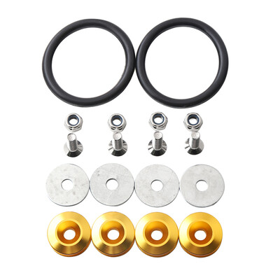 

Universal Quick Release Fastener Bumper Fender Trunk Hatch Washer Screws Kit Set