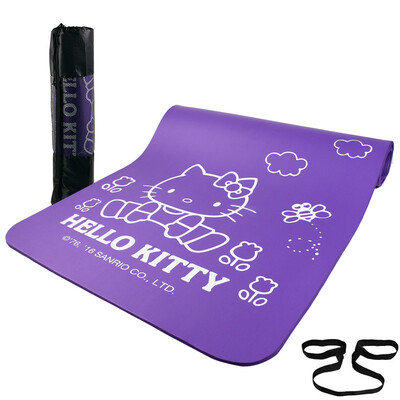 

Hello Kitty yoga mats beginners sports mats non-slip widening thickening mats children dance blankets HBD50550 purple