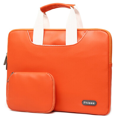 

Phlees computer bag 133 inch sunshine series Apple Lenovo ASUS Dell portable laptop bag liner bag MacbookPro Air suit orange