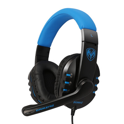 

Игровая гарнитура SOMIC G923,черный +синий