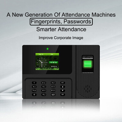 

Biometric Fingerprint Time Attendance System USB Access Control Fingerprint Employee Time Clock Time Attendance Machine TCP IP