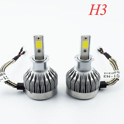 

2Pcs Car Headlights Auto 60W Super Bright LED Bulb head Lamp Automobile Headlamp Car fog Lights DRL H4 H7 H8 H9 H11 9005 9006