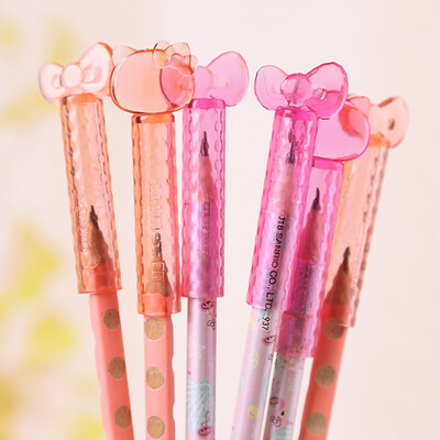 

Hello Kitty Hello Kitty Pen Cap Set Pencil Extender Holder 4 Pack Protection Pencil Refill Pink Diamond Face KT49003
