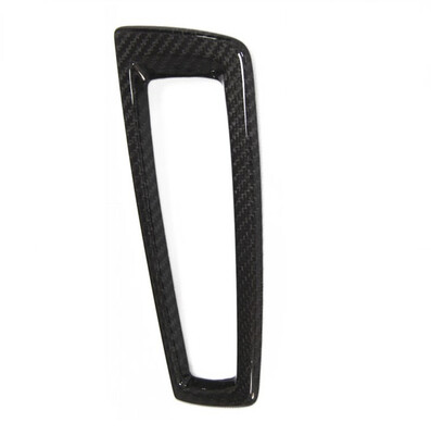 

Eppar New Carbon Fiber Shift Knob Under Cover 1PC Compatible with BMW 7 Series F01 F02 2009-2014 730i 740i 750i 760i