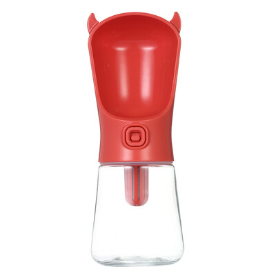 

350ml Portable Dog Water Bottle Leak Proof Puppy Water Dispenser Pet Drinking Bottle with 2 Replacement Carbon Filters for Outdoor