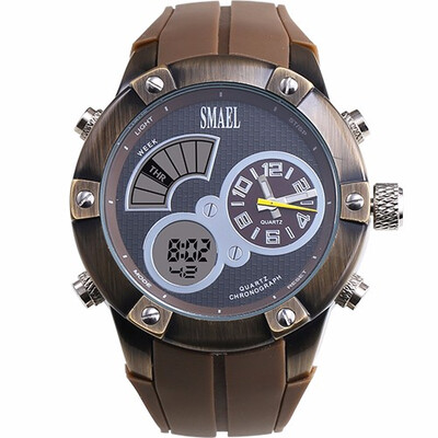 

Watches Men Military Army Mens Watch Reloj Electronic Led Sport Wristwatch Digital Male Clock 1385 S Shock Sport Watch Men