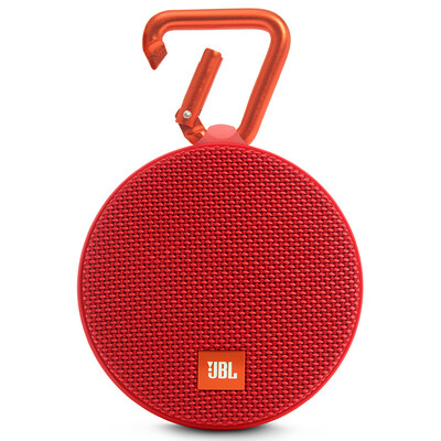 

JBL Clip2 Music Box 2 Bluetooth Portable speaker Audio Outdoor mini sound speaker Waterproof design Hi-Fi No Noise Talk Red
