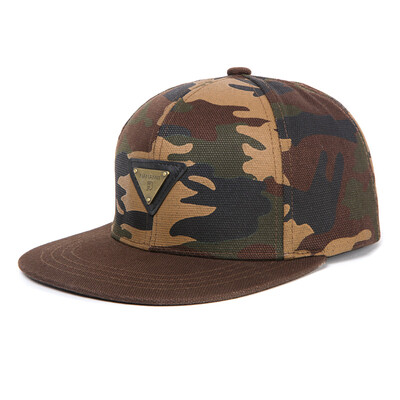 

Vedordna baseball cap Korean hip-hop cap female cap Korean camouflage hat men tide sun hat men outdoor sports cap MZ077 coffee color one size