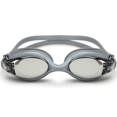 

Pu'andi (puandy) goggles anti-fog waterproof men and women big box swimming glasses 6007 gray imitation silver