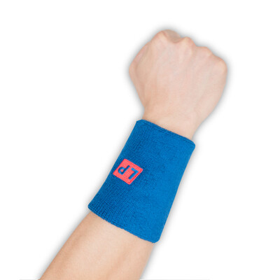 

LP660 cotton wrist sweat band movement wrist blue single