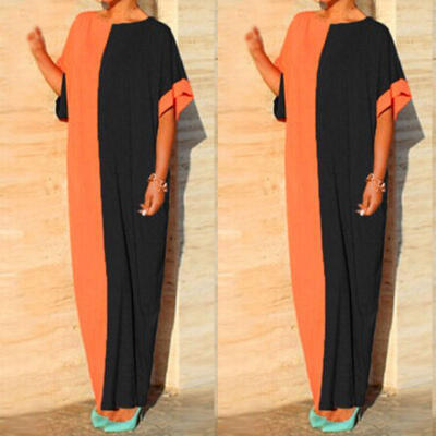 

Lady Summer Boho Lace Long Maxi Evening Party Dress Beach Dresses Sundress ME