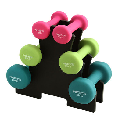 

PROIRON color matte scrub dumbbell Zheng Duoyan jump gymnastics dumbbell suit fitness equipment sporting goods